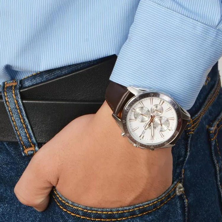 CASIO EDIFICE Serieses Men's Mens Brown Analog EFR-546L-7A