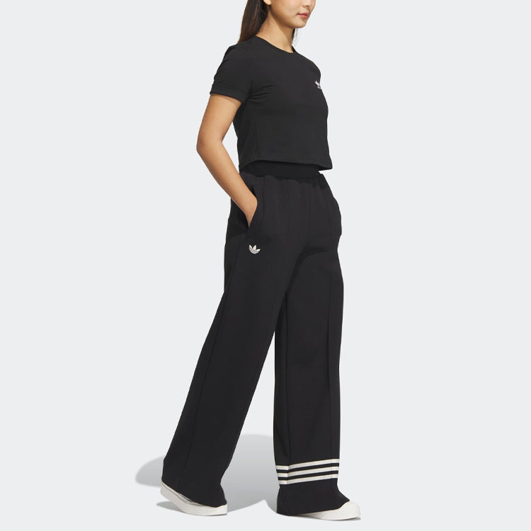 (WMNS) adidas Adiclub Crop Top Asia Sizing 'Black' IP1795