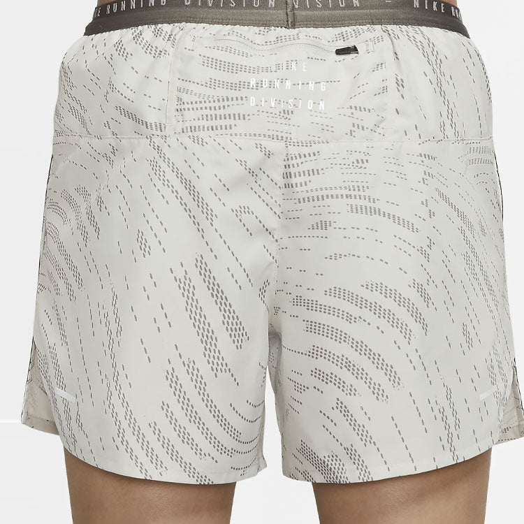 Men's Nike Dri-FIT Quick Dry Breathable Running Sports Lacing Shorts Light Bone DM4768-072