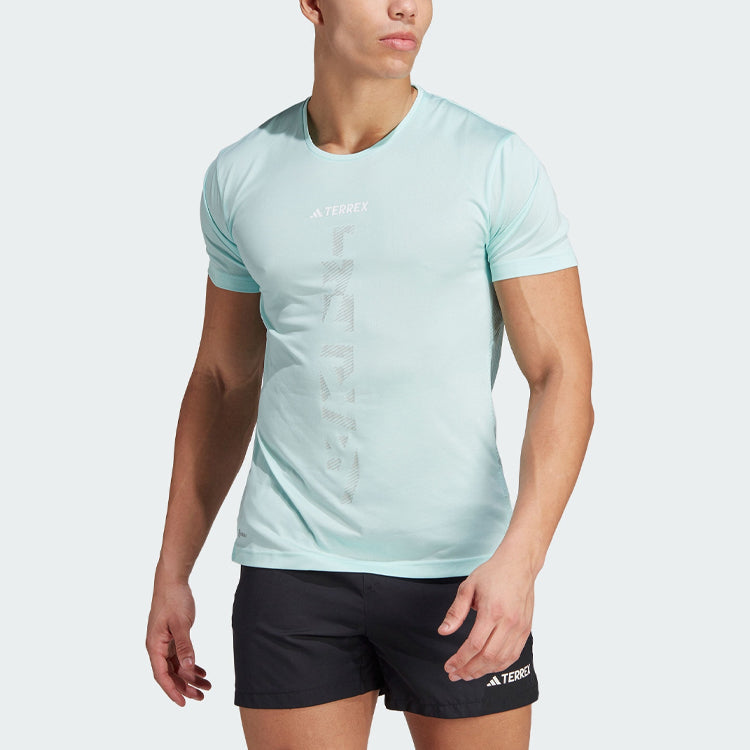 adidas Terrex Agravic Trail Running Tee 'Turquoise' HZ6240