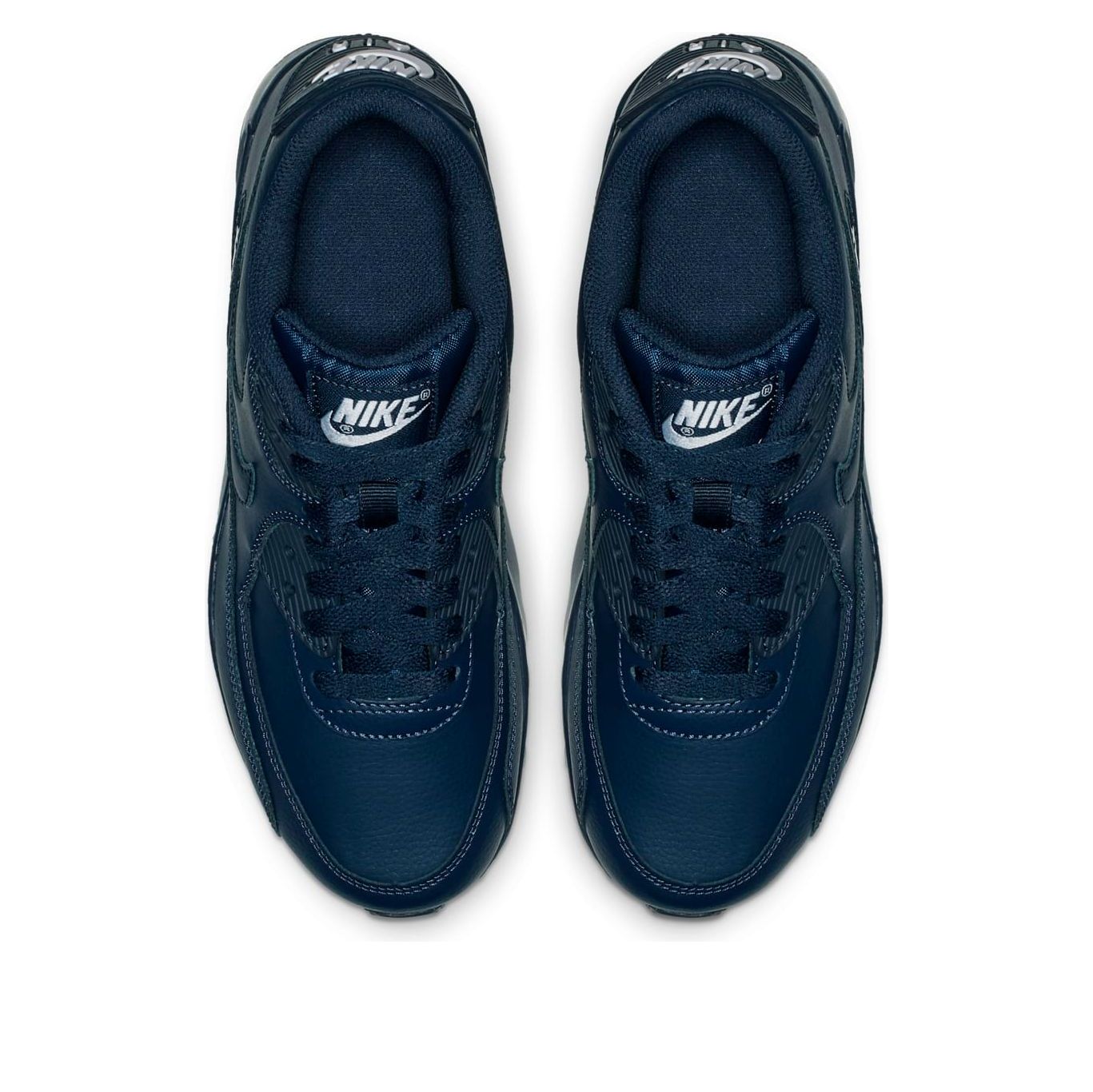 (GS) Nike Air Max 90 Leather 'Midnight Navy' 833412-412