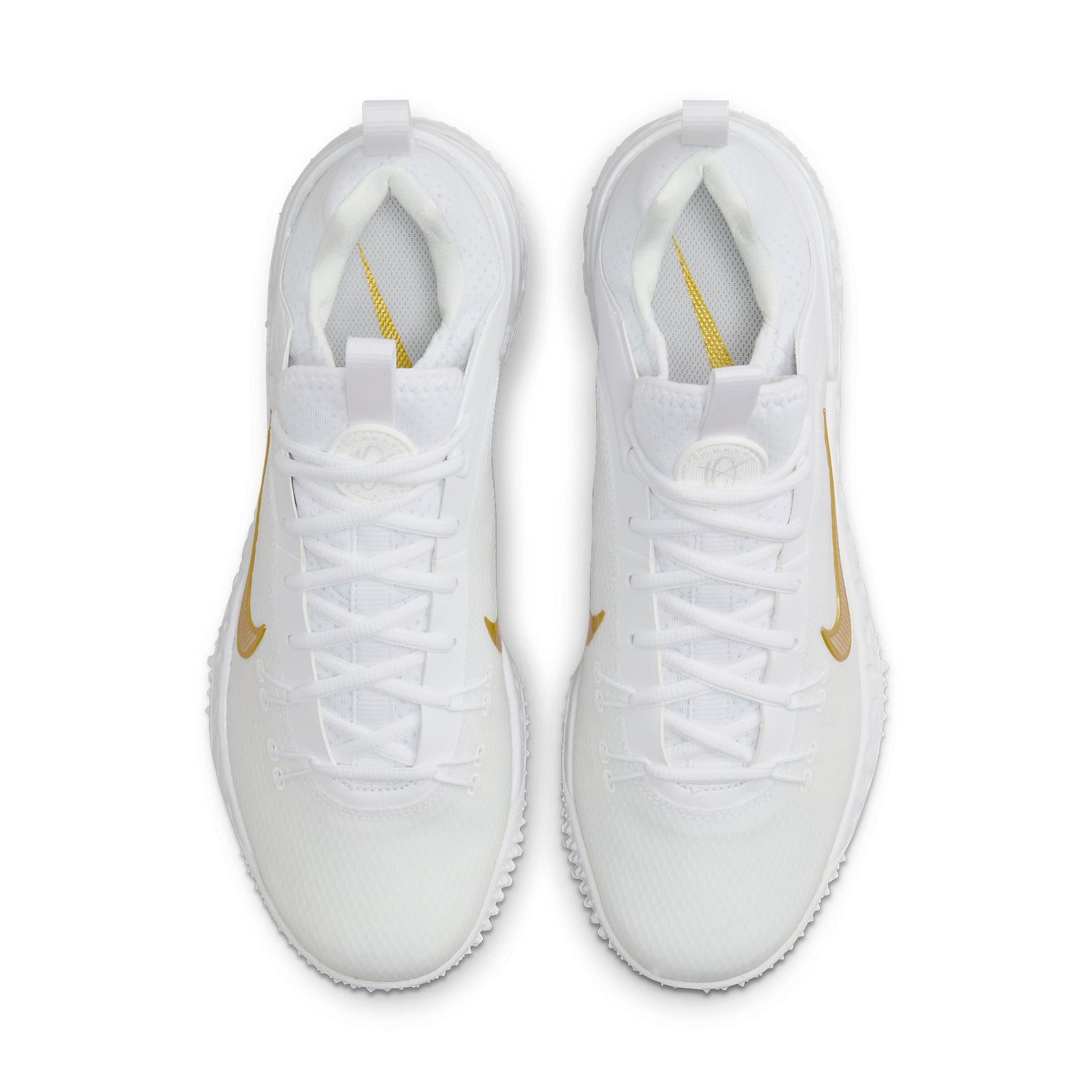 Nike Huarache 9 Elite TF LAX 'White Metallic Vivid Gold' FN0310-100