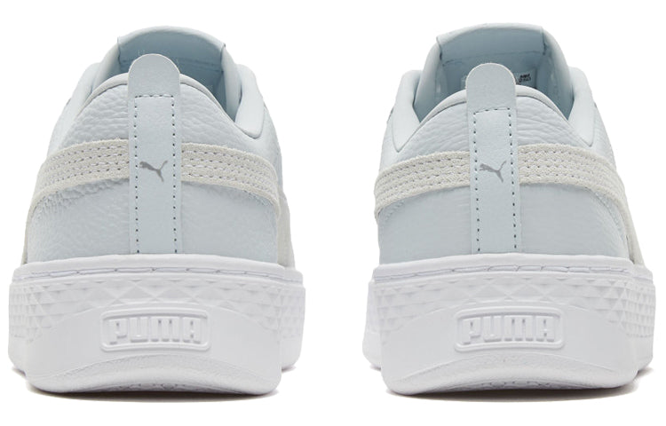 (WMNS) PUMA Smash Platform L Light Blue 366487-19