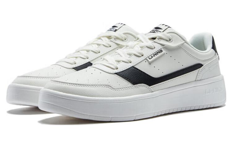 Li-Ning Qingyi Skate Shoes 'White Black' AGCT401-2