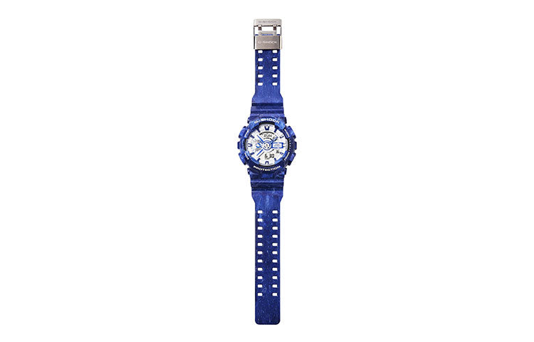 CASIO G-Shock Analog-Digital 'Blue' GA-110BWP-2APFQ