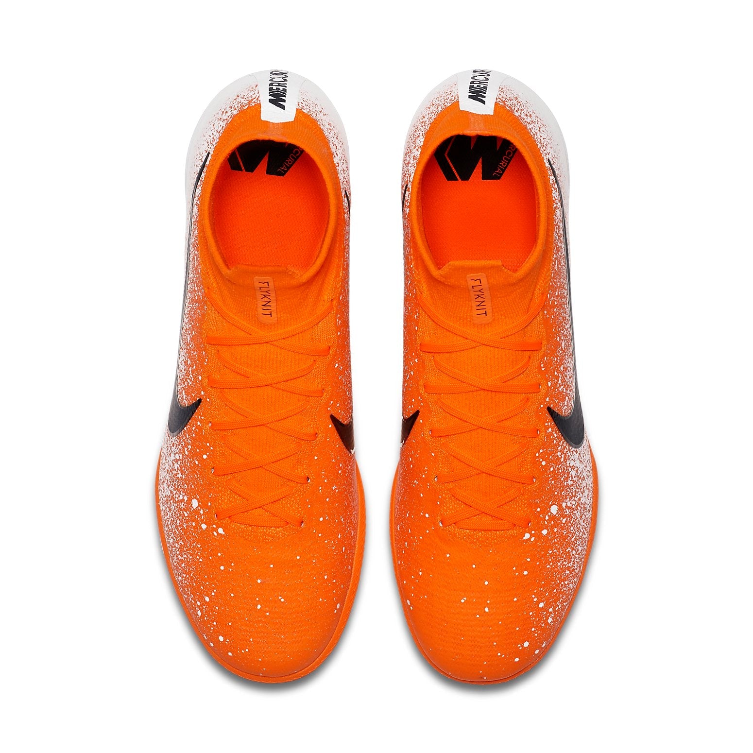 Nike Mercurial Superfly 6 12 Elite DF IC 'Orange White Black' AH7373-801
