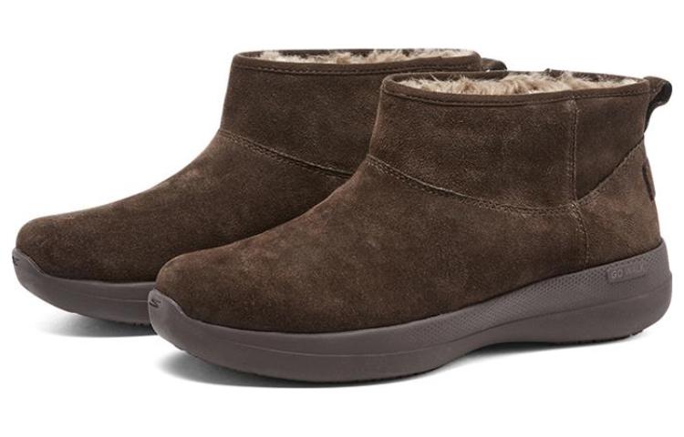 (WMNS) Skechers Go Walk Stability Boot 'Brown' 144659-CHOC