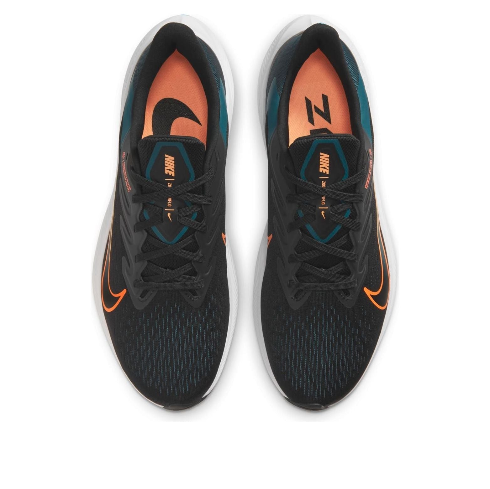Nike Air Zoom Winflo 7 'Black Atomic Orange' CJ0291-013