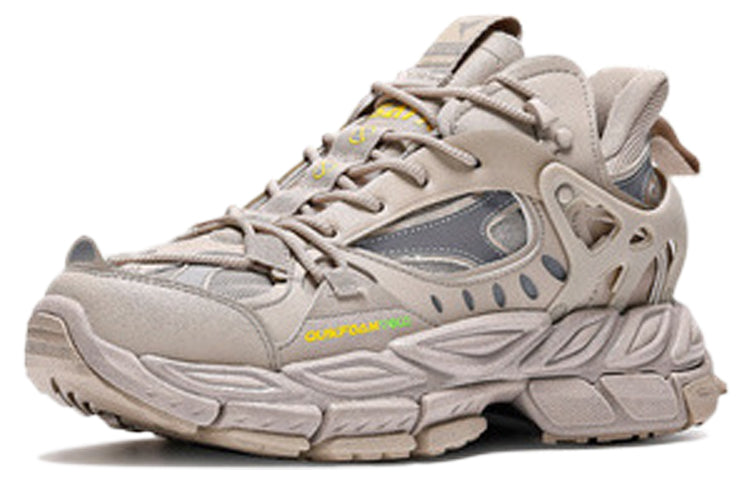 (WMNS) 361 Degrees x QU!KFOAM ECO Q MECHA Running Shoes 'Beige' 582012251-1