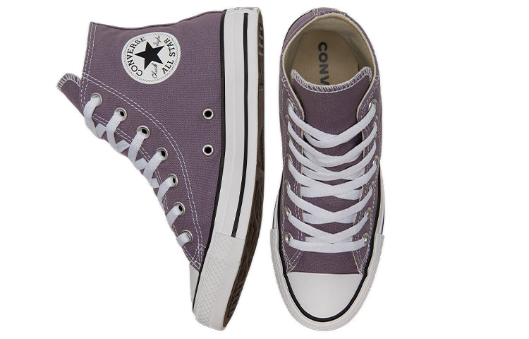 Converse Chuck Taylor All Star Canvas Shoes Grey/Purple A02062C