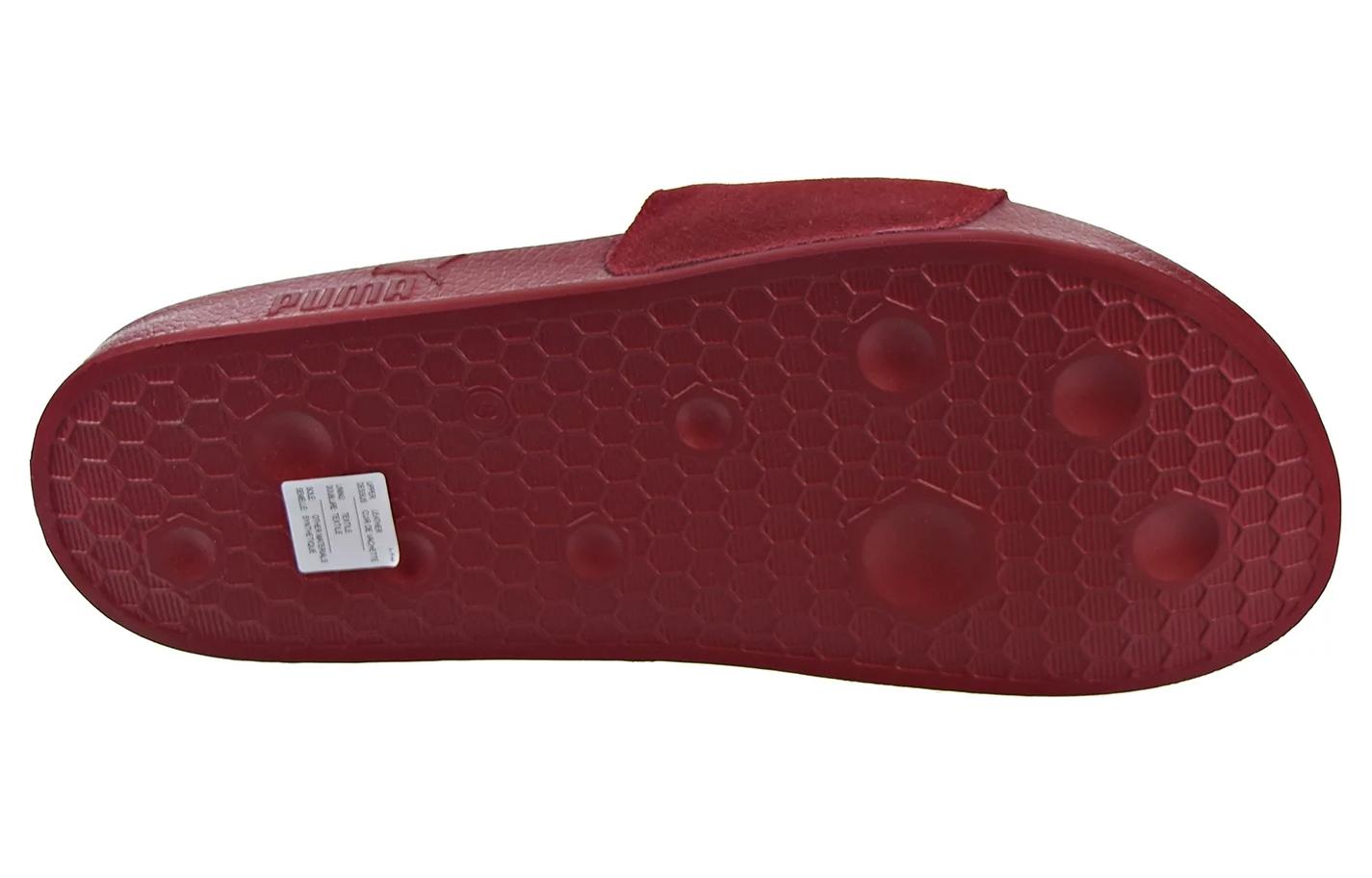 PUMA Leadcat 2.0 Suede Slides 'Red Gold' 398678-04