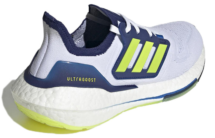 (WMNS) adidas UltraBoost 22 'White Solar Yellow Blue' GZ7211