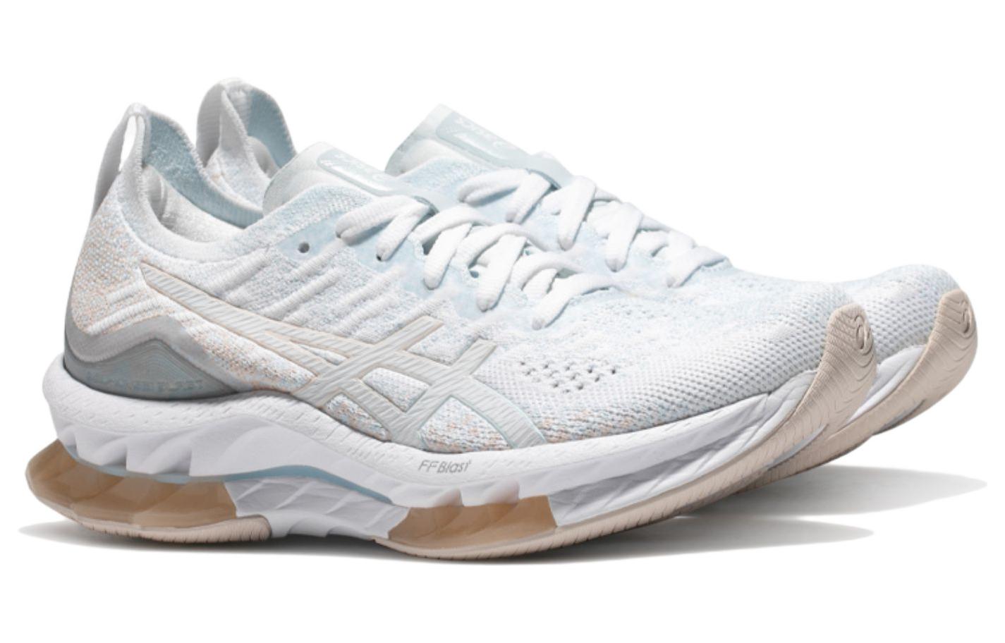 (WMNS) ASICS Kinsei Blast 'White Mineral Beige' 1012B068-101