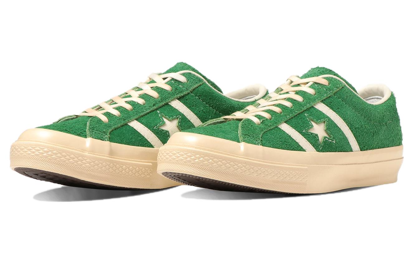 Converse Star&Bars US Leather 'Green' 35200560