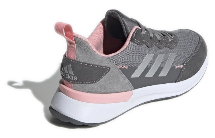 (GS) adidas RapidaRun Elite J 'Grey Pink' EG6913