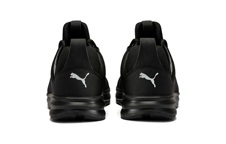 PUMA Enzo Max Black Low Tops Sports Shoe 'Black White' 193844-04
