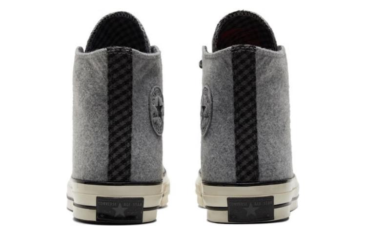 Converse Chuck 70 High Flannel 'Grey' A04285C