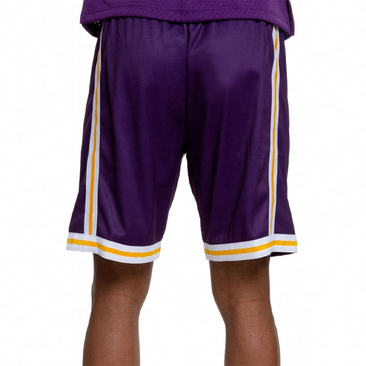 Mitchell & Ness x NBA Big Face Shorts 'Los Angeles Lakers' SHORBW19069-LALPURP96