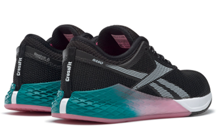 (WMNS) Reebok Nano 9 'Black Teal Posh Pink' FU7574