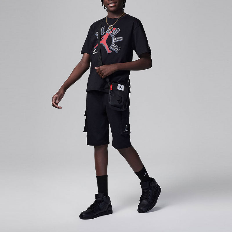 (GS) Air Jordan Cargo Shorts 'Black' FV2634-010
