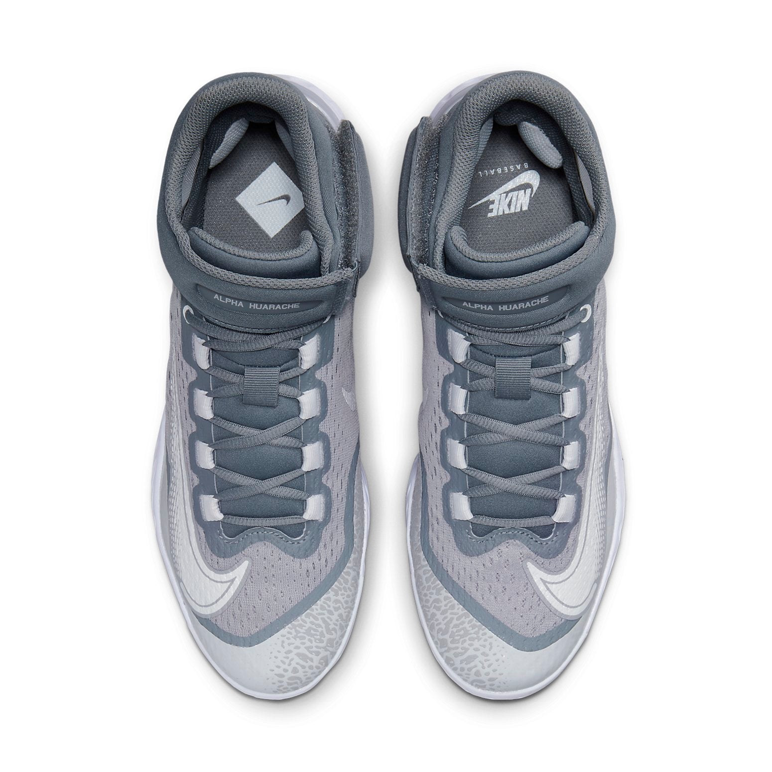 Nike Alpha Huarache Elite 4 Mid 'Wolf Grey White' DJ6520-012