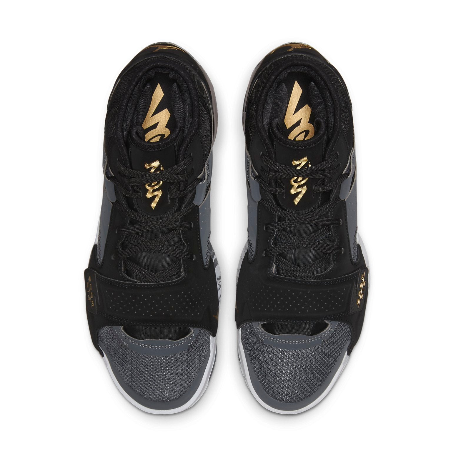Air Jordan Zion 2 TB 'Black Metallic Gold' DQ7688-001