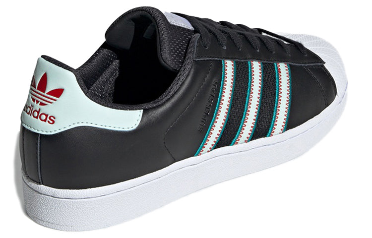 adidas originals Superstar Black Green BD7417