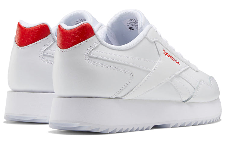 (WMNS) Reebok Royal Glide Ripple Double Running Shoes White/Orange FW6714