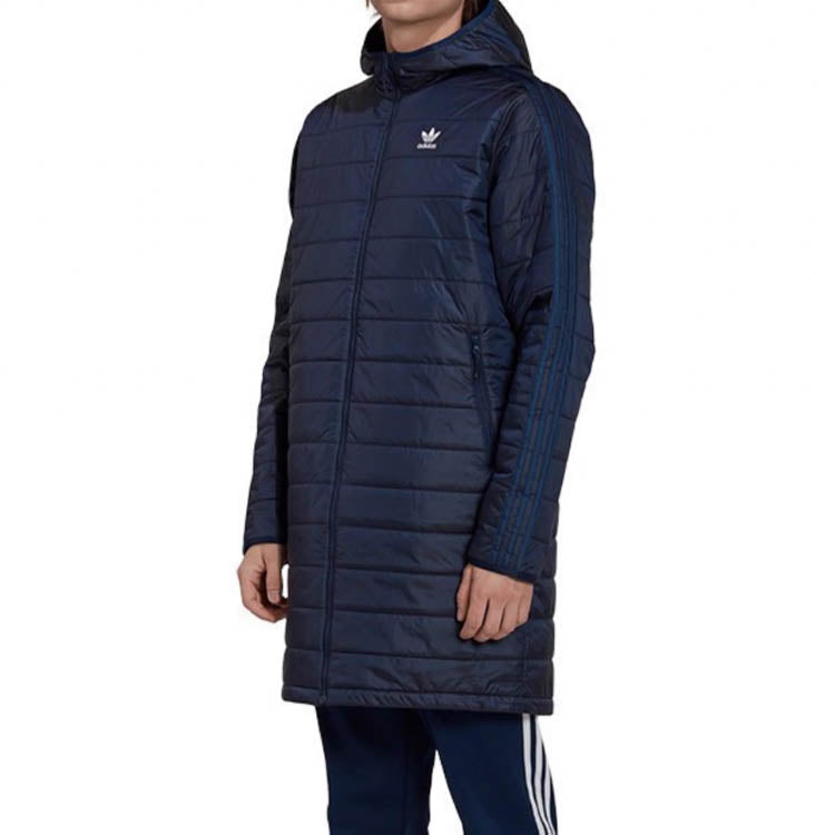 adidas Originals Long Down jacket 'Blue' HM2460