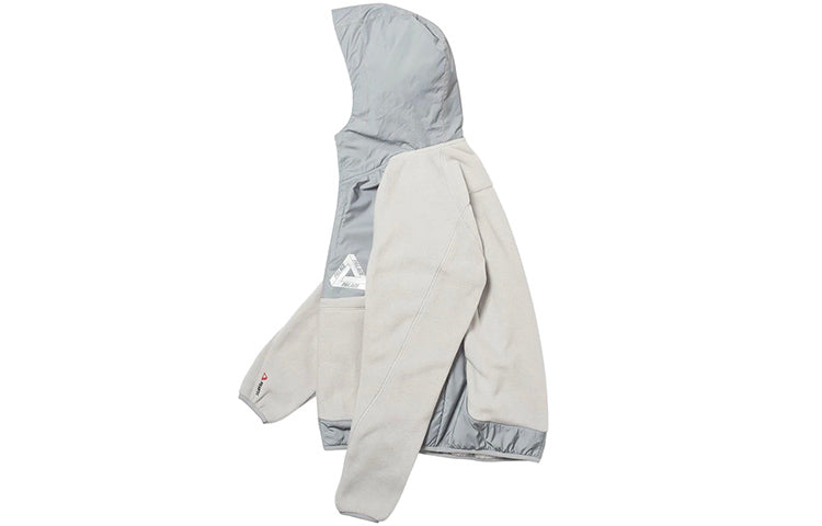 PALACE FW19 Polartec Flecto Hooded Jacket Grey PAL-FW19-021