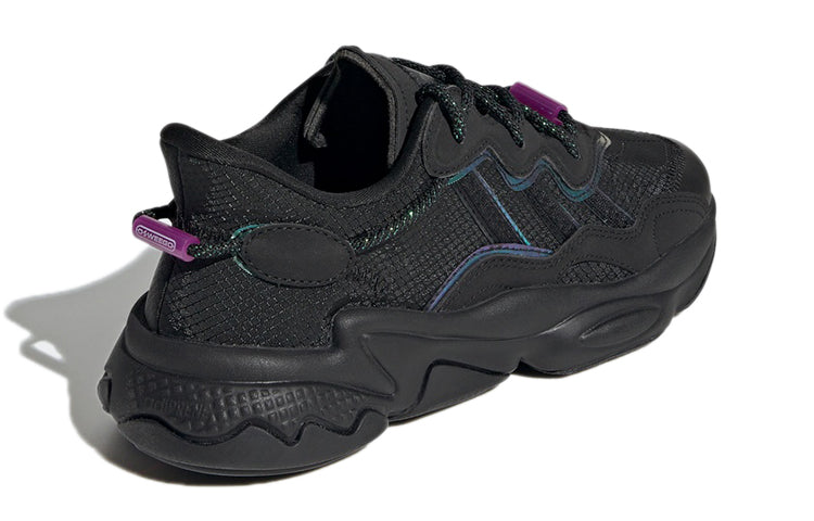 (WMNS) adidas Ozweego 'Black Green Sonic' GW3318
