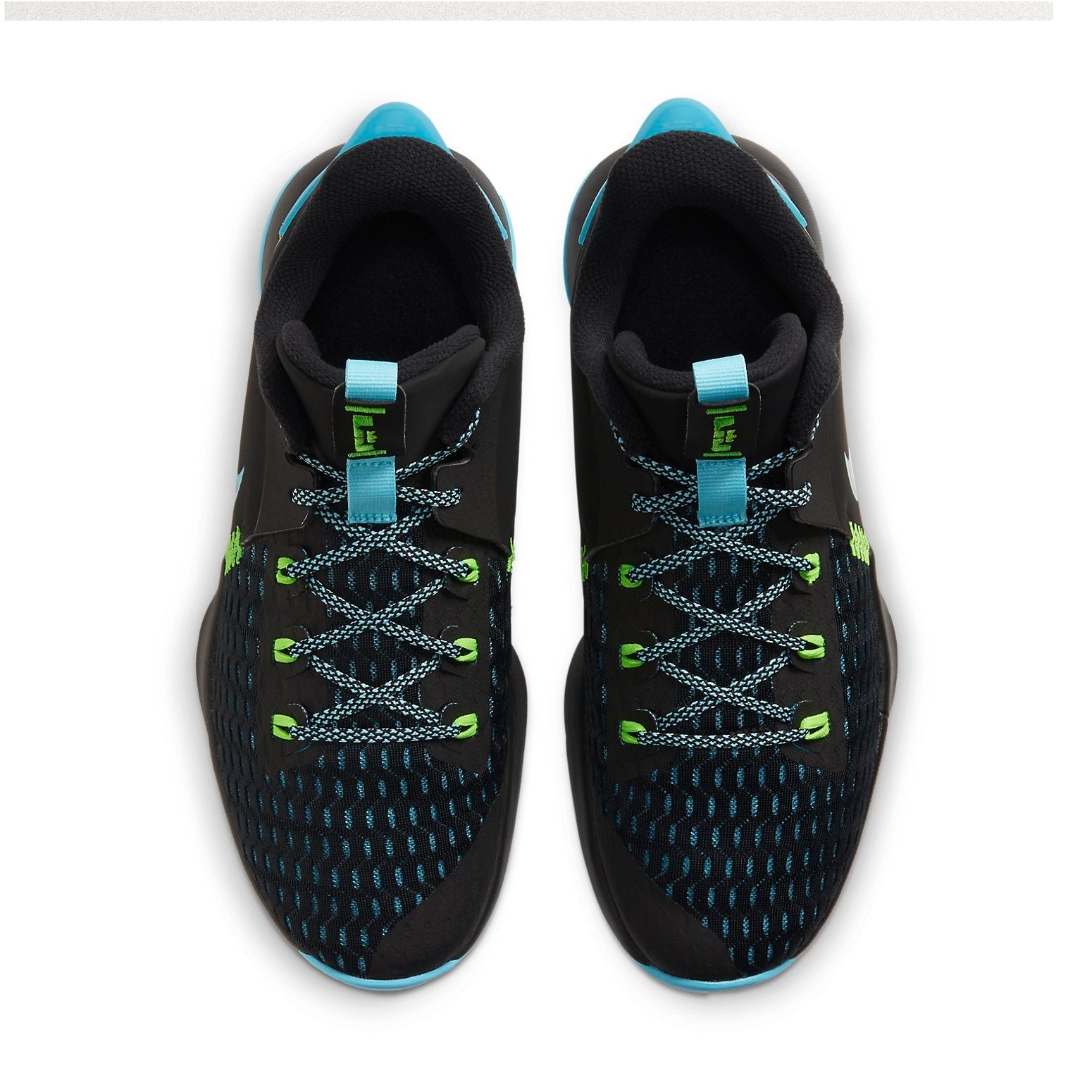 Nike LeBron Witness 5 EP 'Black Light Blue Fury' CQ9381-004