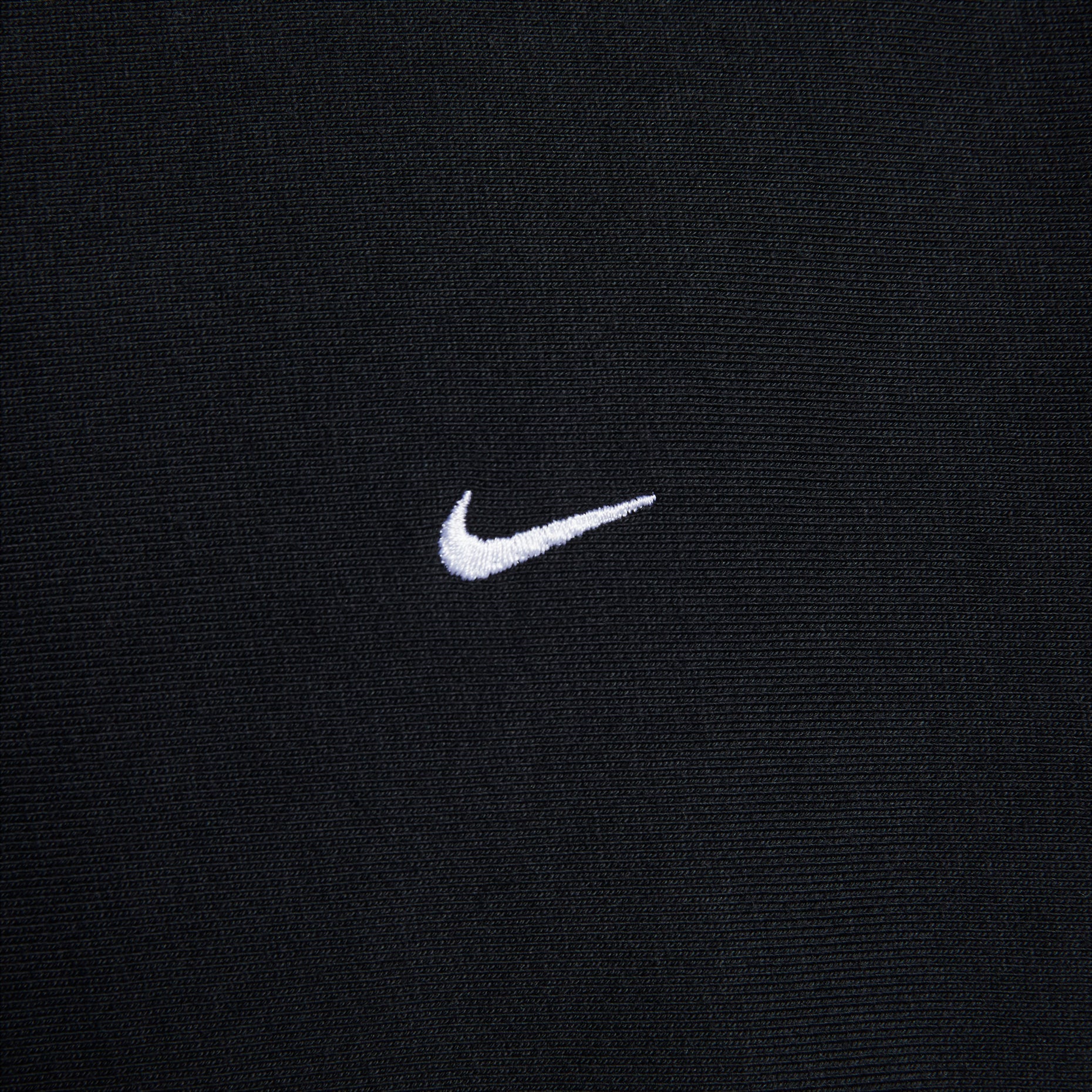 Nike Solo Swoosh Plush Top 'Black White' HV1095-010