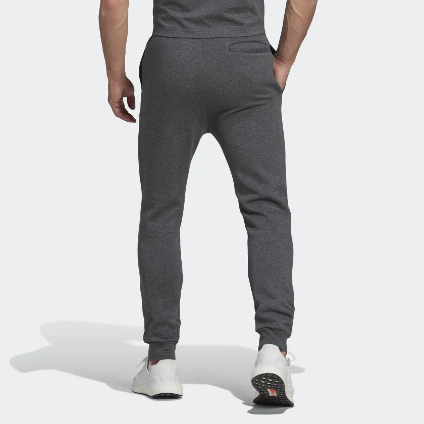 adidas Essentials Fleece Regular Tapered Pants 'Dark Grey' HL2243