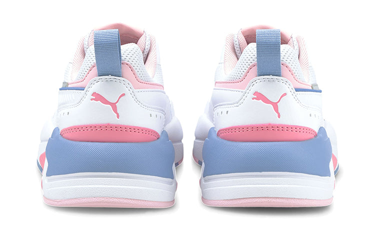 PUMA X-Ray 2 Square (Big Kids) Running Shoes White/Pink/Blue 374190-08