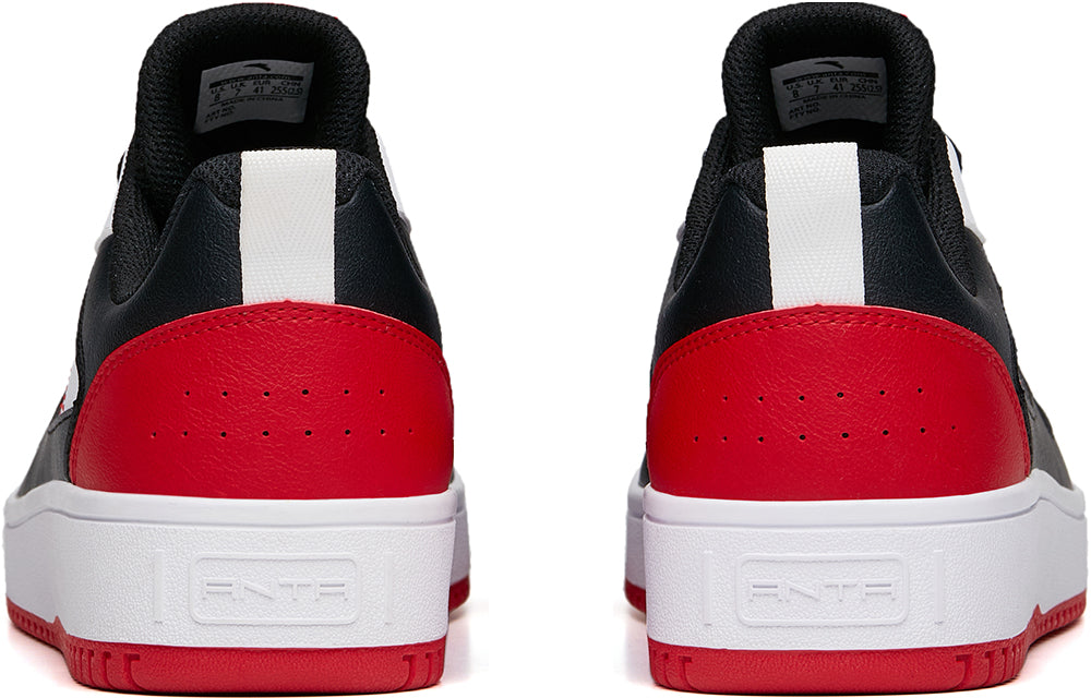 ANTA Skateboarding Series Sneakers 'White Black Red' 912138012-4