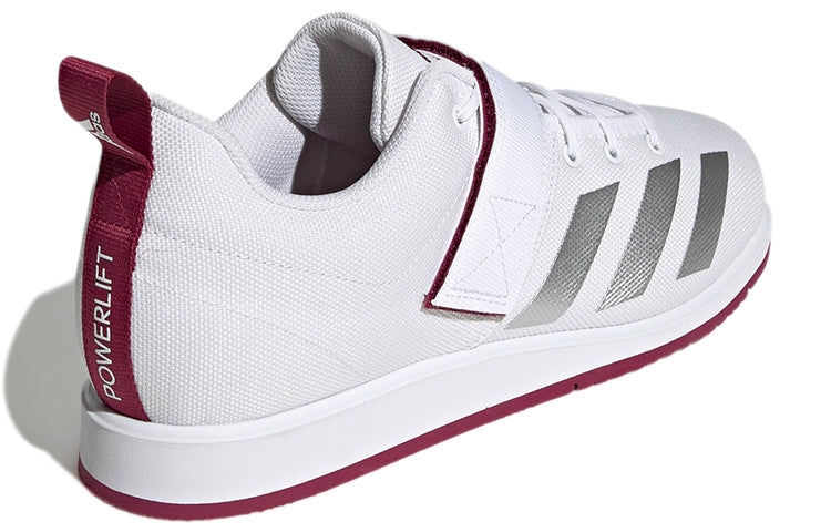 adidas Powerlift 4 'White Legacy Burgundy' GZ5874
