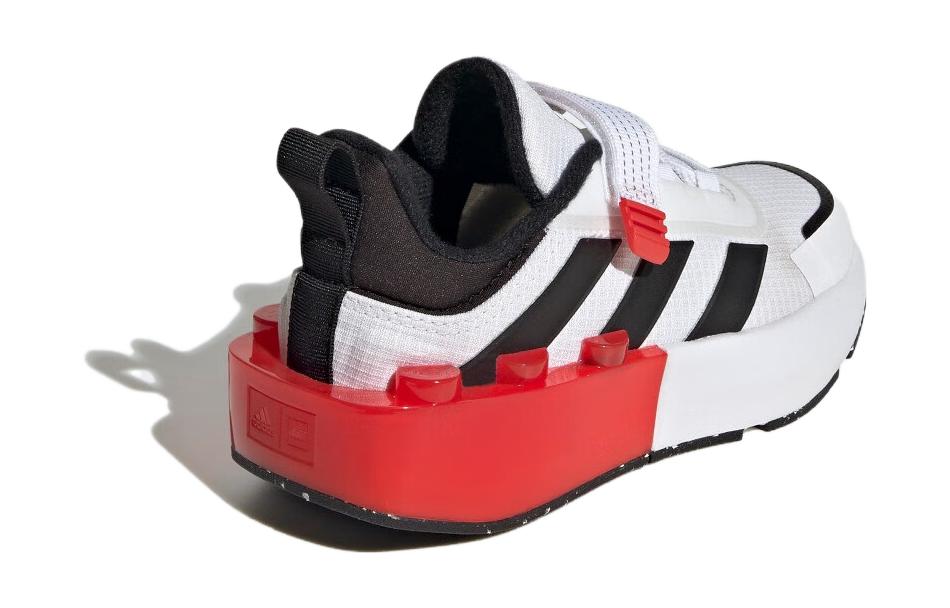 (GS) adidas Tech Runner x LEGO 'White Black Red' ID9530