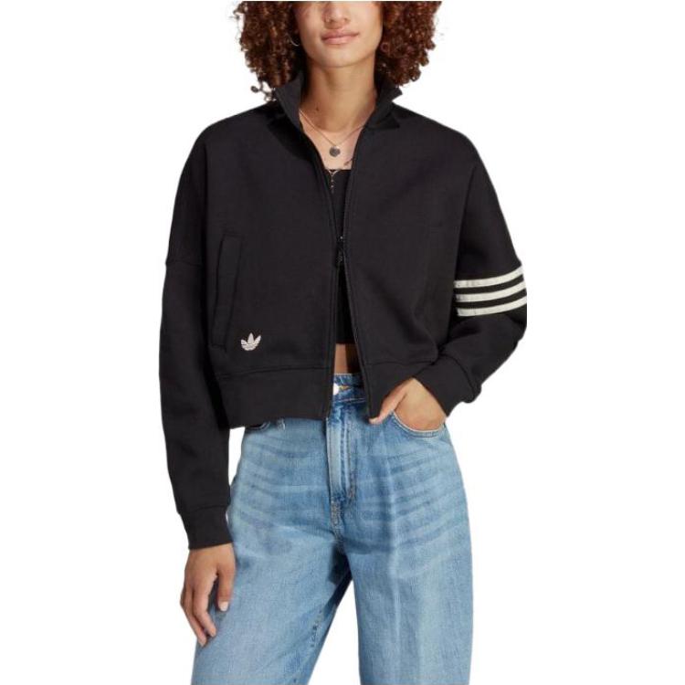 (WMNS) adidas Adicolor Neuclassics Track Jacket 'Black' IB7317