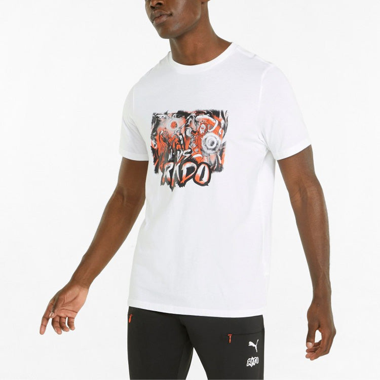 PUMA RKDO Graphic Esports T-Shirt 'White' 533938-02