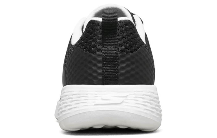 (WMNS) Skechers Go Walk Cool Sports Shoes Black/White 667081-BKW