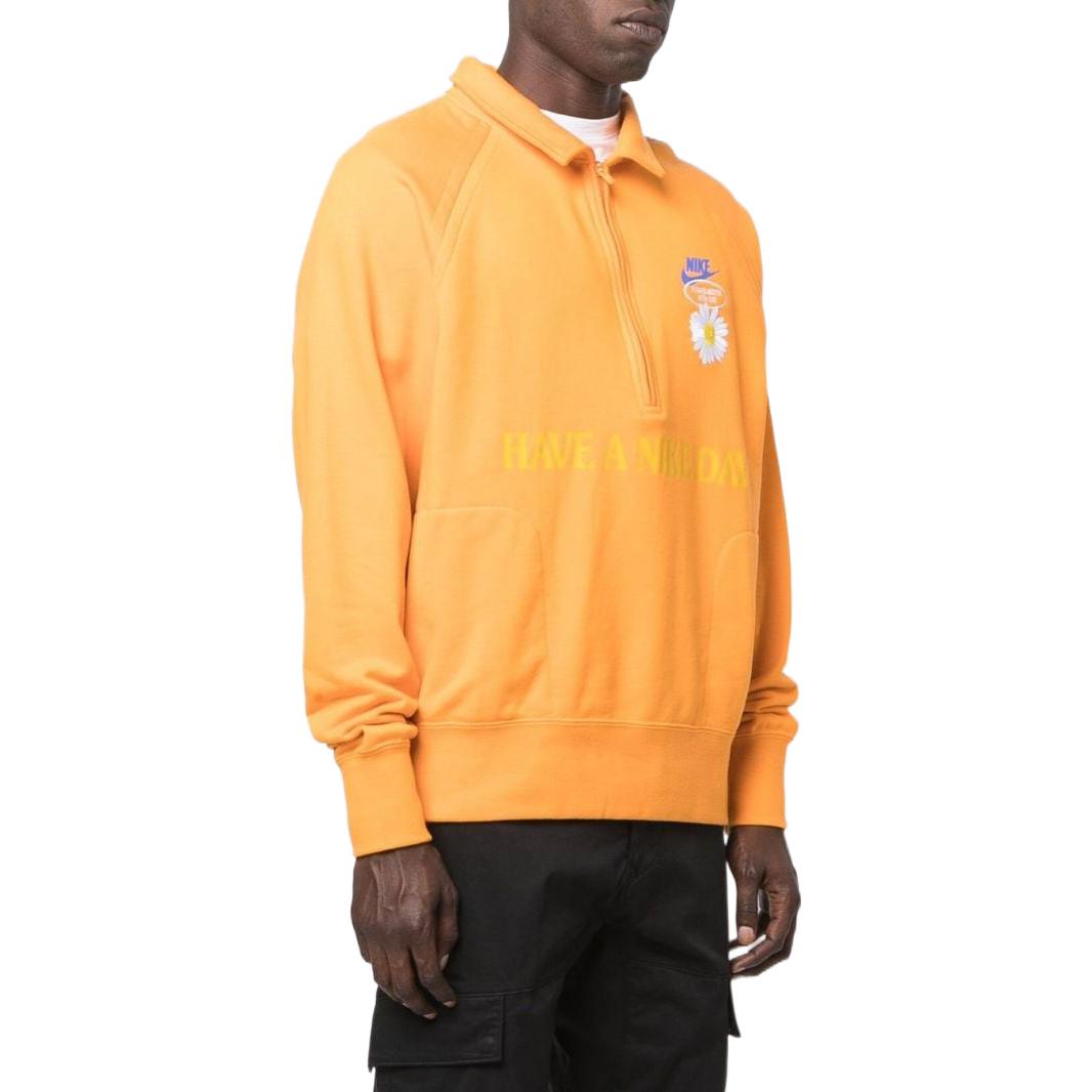 Nike Half-zip sweatshirt 'Orange' DM5050-886