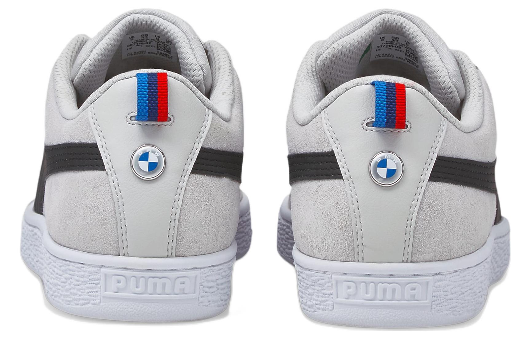 PUMA BMW Motorsport x Suede 'Grey Violet Black' 307116-02