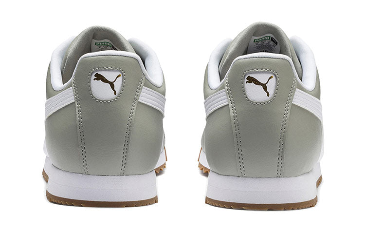 PUMA Roma Basic Low Running Shoes Grey/White 353572-98