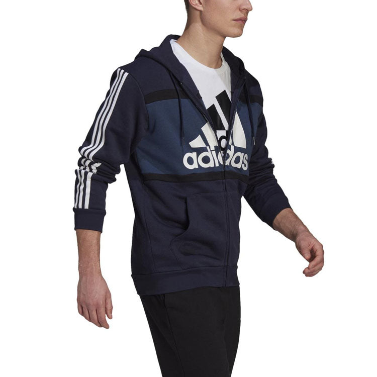 adidas Logo Alphabet Pattern Jacket Blue GP4312