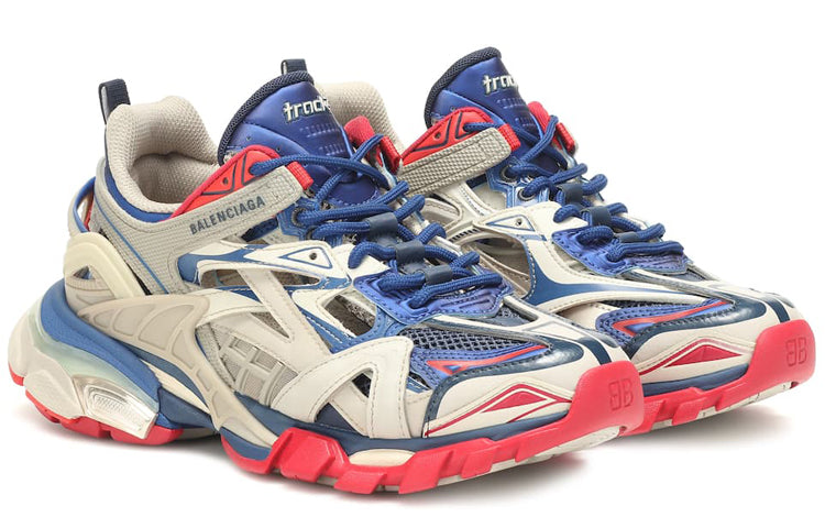 (WMNS) Balenciaga Track.2 Trainer 'Beige Blue Red' 568615W2GN28570