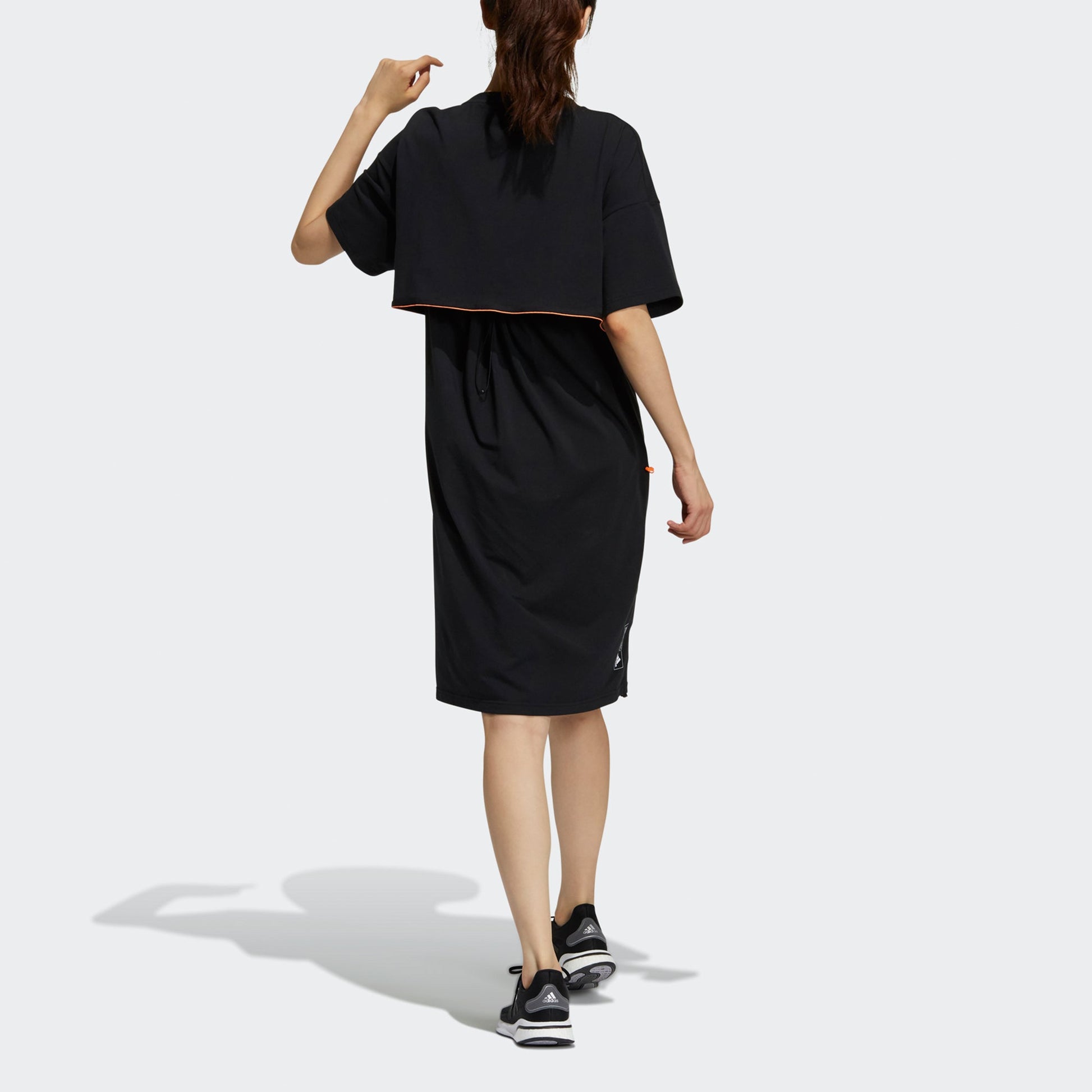 (WMNS) adidas Tech EX Dress Asia Sizing 'Black' GP0651
