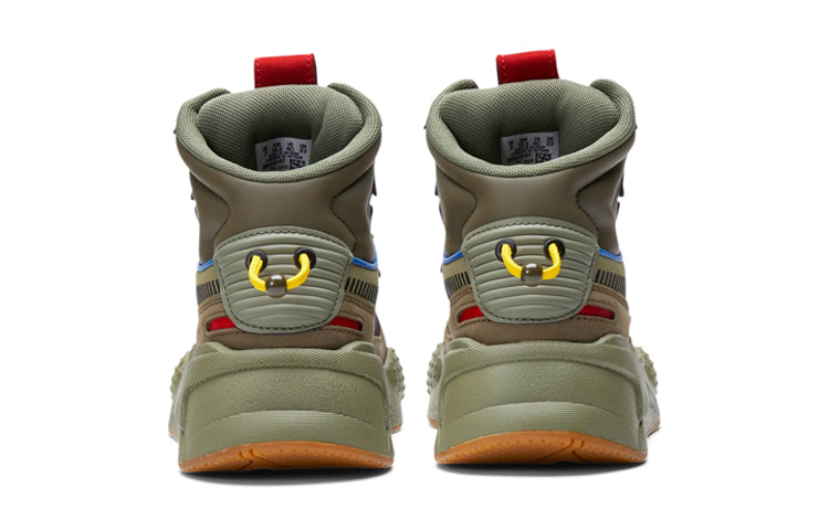 (GS) PUMA RS-X Mid Militia 'Deep Lichen Green' 380433-01