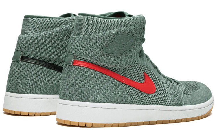 Air Jordan 1 High Flyknit 'Clay Green' 919704-333