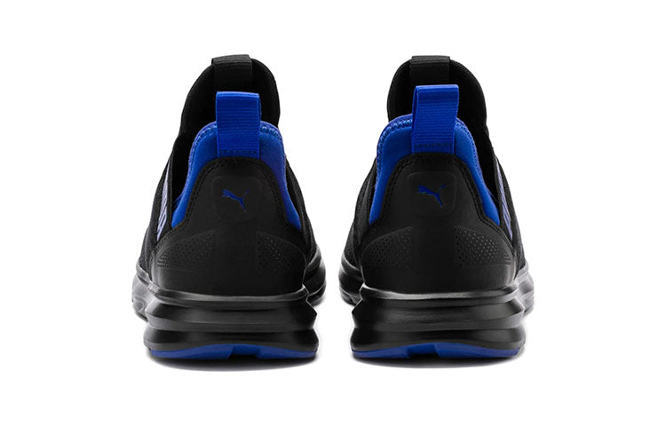PUMA Enzo Beta Breathe Low-top Running Shoes Black/Blue 192446-01